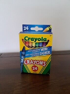 Crayola 24-Count Crayons 2017 Includes Retired Dandelion Yellow Multicolor
